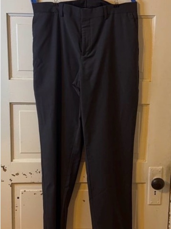 Express Other - Express Men's Black Dress Pants - Modern Straight Leg